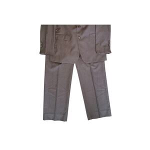 Ralph Lauren Wool Dress Pants Gray Pinstripe 36L